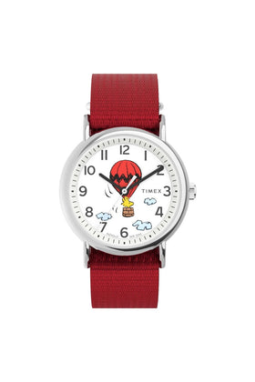 Timex x Peanuts Balloon Weekender 38mm Watch TW2Y11700