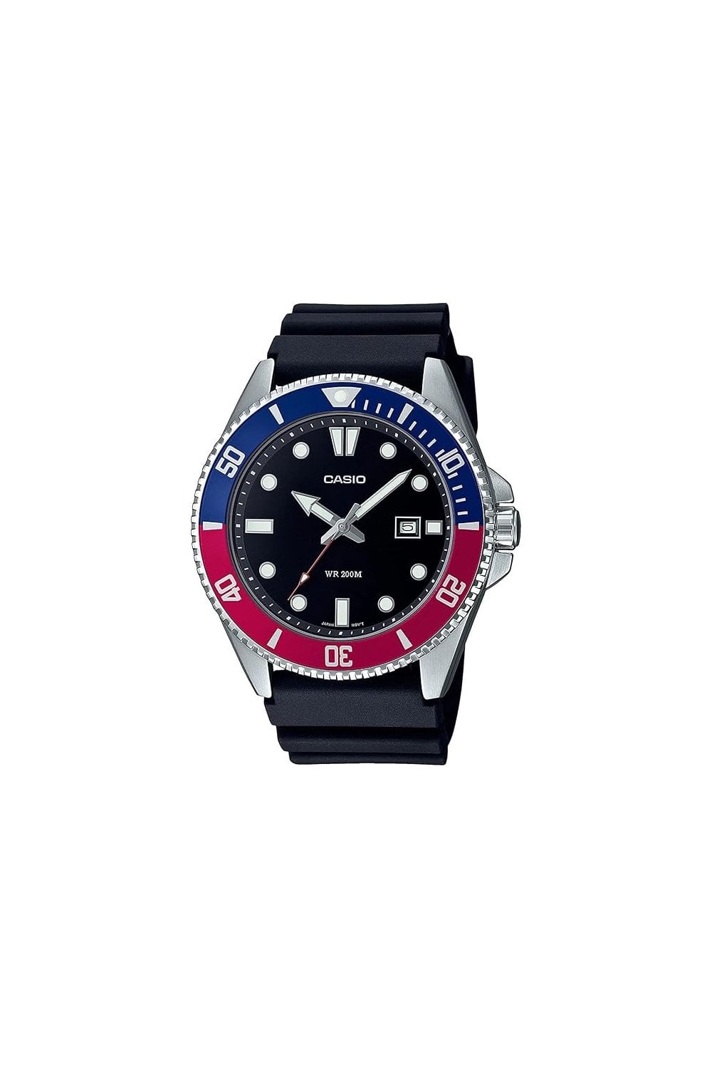 Casio Gents Resin Strap 44mm 20ATM Watch MDV-107-1A3VEF