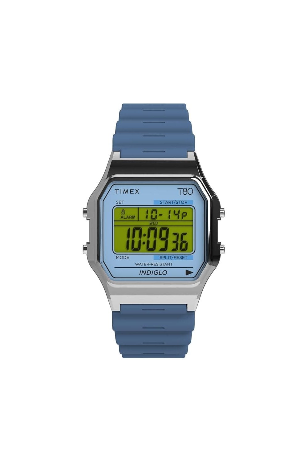 Timex T80 34mm Resin Strap Watch TW2W43900
