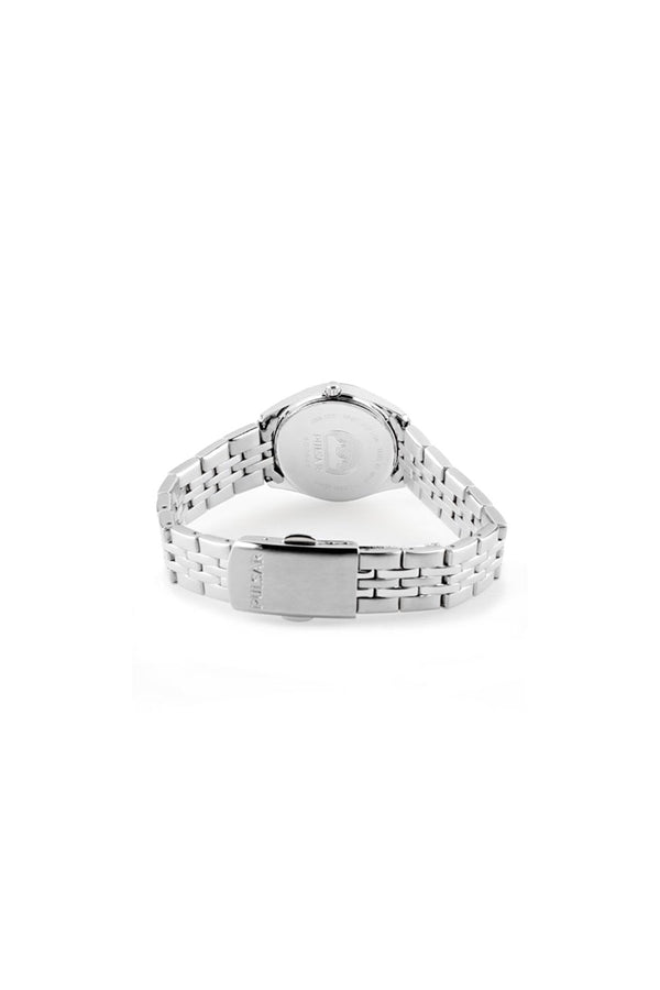 Pulsar Ladies Stainless Steel Day Date 26mm 5ATM Watch PN8003X1
