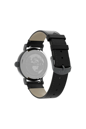 Timex Standard Dia de los Muertos 40mm Leather Strap Watch TW2V67700