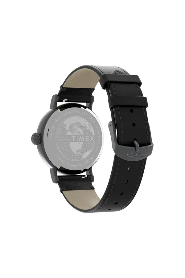 Timex Standard Dia de los Muertos 40mm Leather Strap Watch TW2V67700