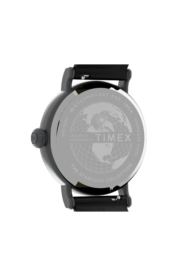 Timex Standard Dia de los Muertos 40mm Leather Strap Watch TW2V67700