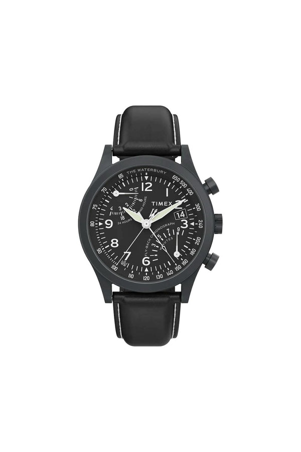 Timex Gents Intelligent Fly-Back Chronograph 43mm Watch TW2W48000