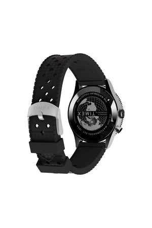 Timex Waterbury Traditional GMT 39mm Synthetic Strap Watch TW2W22600