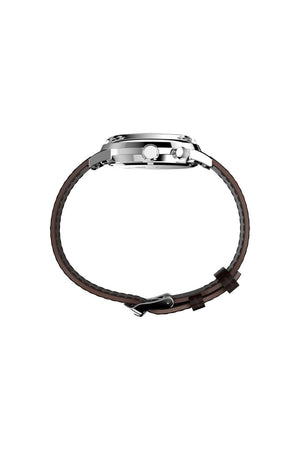 Timex Marlin Moon Phase 40mm Leather Strap Watch TW2W51100