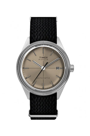 Timex Marlin Jet Automatic 38mm Fabric Strap Watch TW2Y06300
