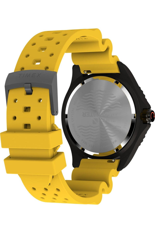 Timex Deepwater Meridian 200 44mm Synthetic Rubber Strap Watch TW2W81700