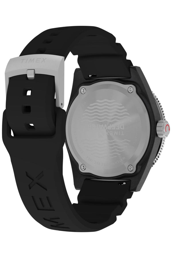 Timex Deepwater Reef 200 44mm Synthetic Rubber Strap Watch TW2Y02200