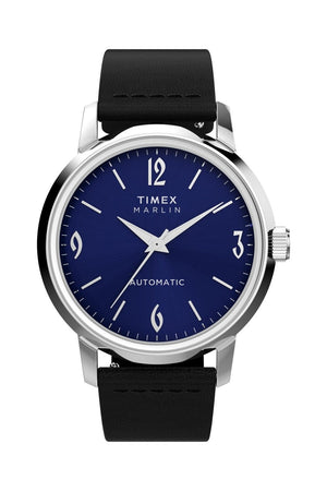 Timex Marlin Automatic 40mm Leather Strap Watch TW2W93100