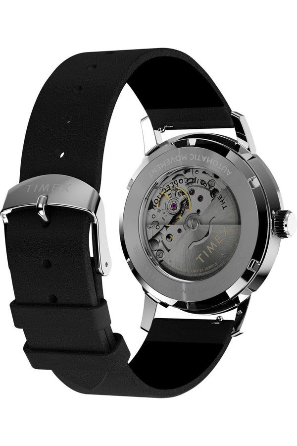 Timex Marlin Automatic 40mm Leather Strap Watch TW2W93100
