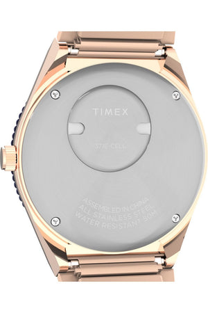 Timex Q Ladies Bracelet 36mm 5ATM Watch TW2W87700