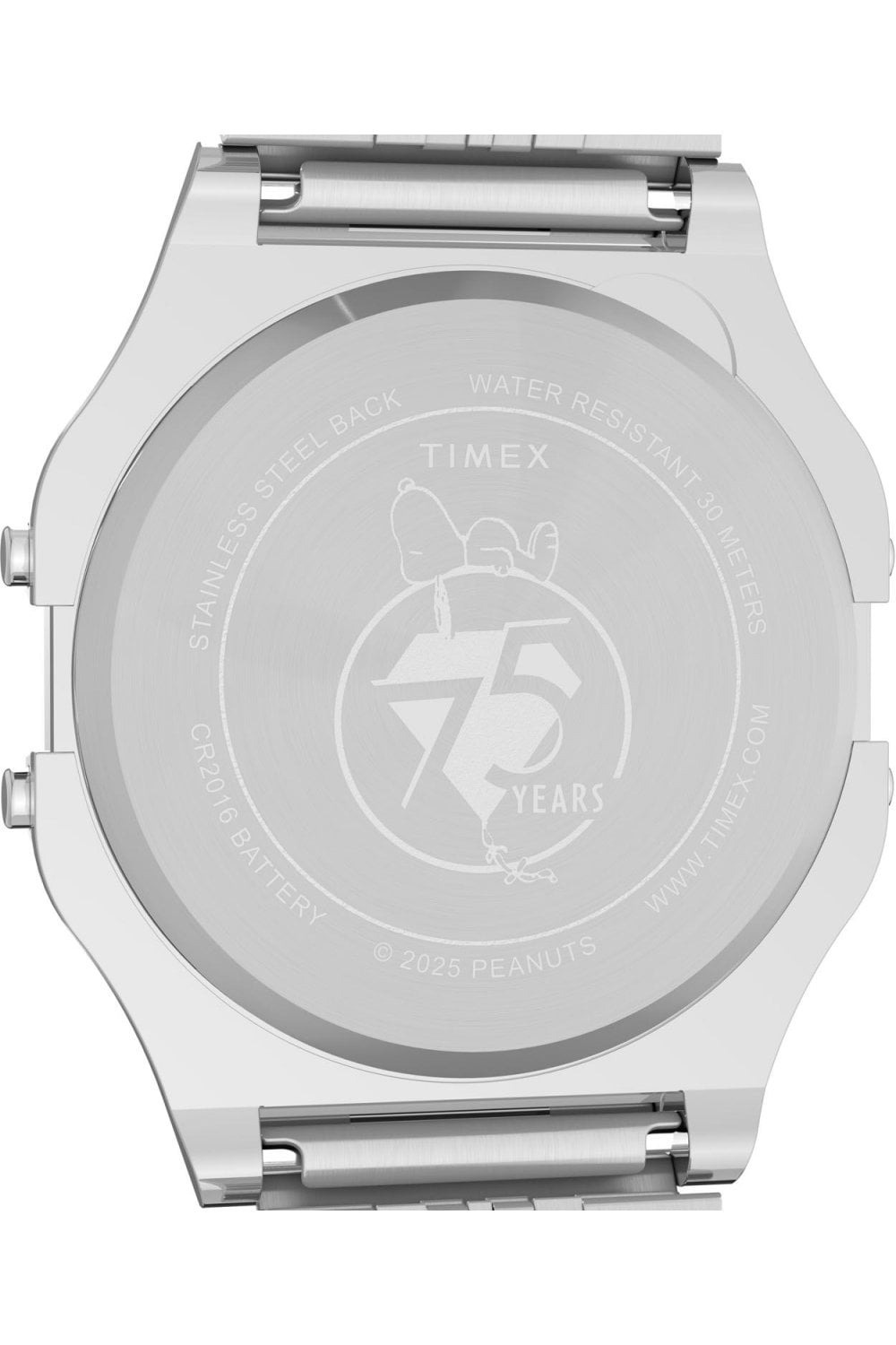 Timex X Peanuts T80 Anniversary 34mm 3ATM Watch TW2Y20000