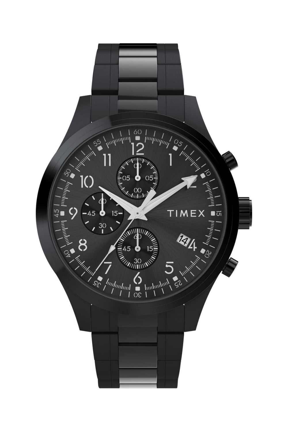 Timex Gents Chronograph Bracelet 42mm 5ATM Watch TW2Y01600