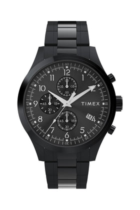Timex Gents Chronograph Bracelet 42mm 5ATM Watch TW2Y01600