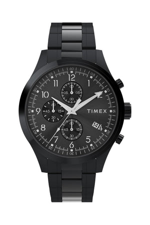 Timex Gents Chronograph Bracelet 42mm 5ATM Watch TW2Y01600
