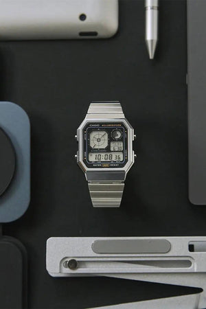 Casio Vintage Collection Bracelet Watch A130WE-1AEF