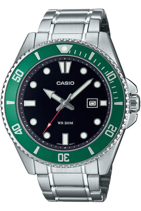 Casio Gents Bracelet 44mm 20ATM Watch MDV-107D-3AVEF