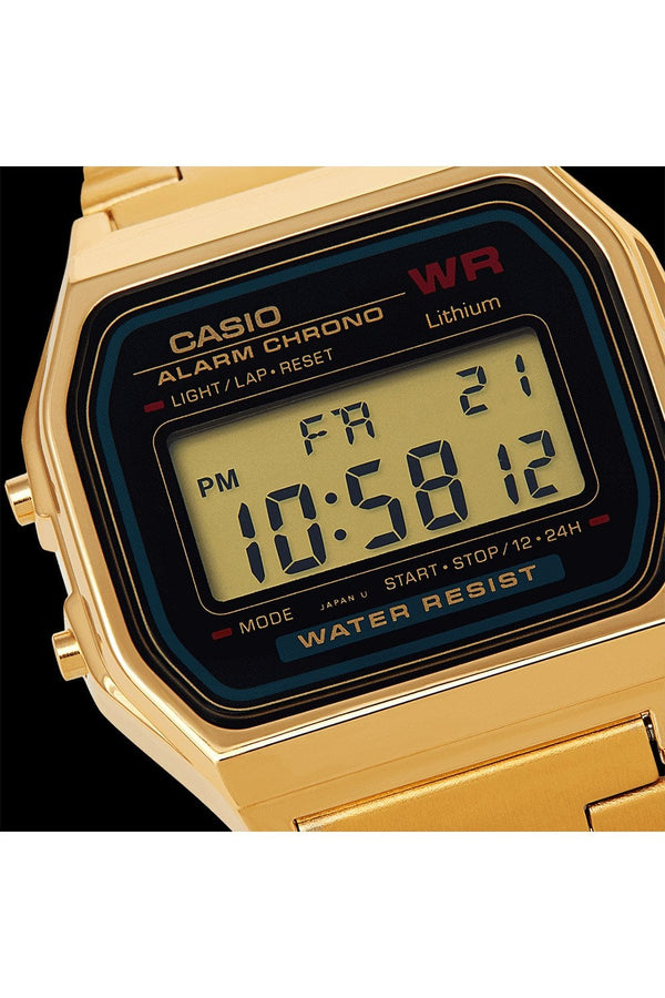 Casio Vintage Retro Digital Bracelet Watch A159WGEA-1EF