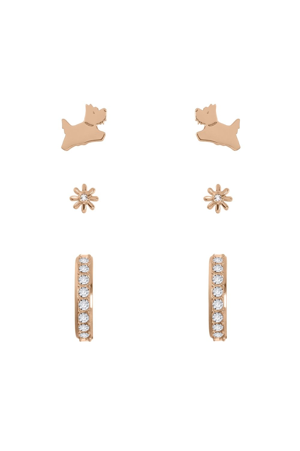 Radley Baylis Road Ladies 18ct Triple Pack Earring Set RYJ1306