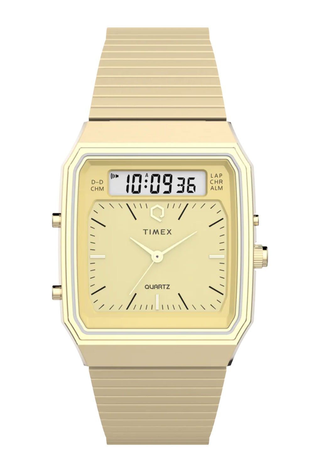 Timex Gents Q Fusion Reissue 32mm 3ATM Watch TW2Y06000