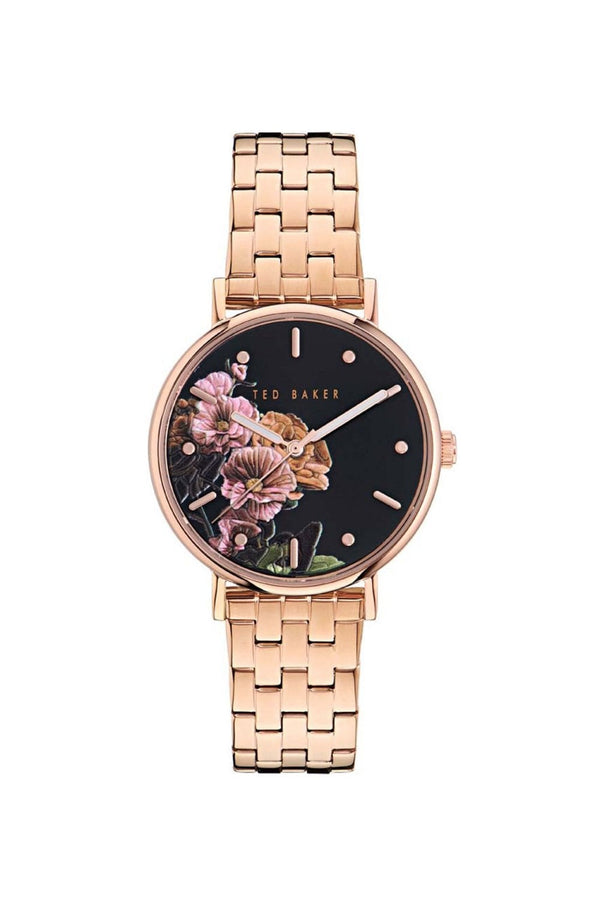 Ted Baker Phylipa Ladies Black Dial Romance 34mm Watch BKPPHF306