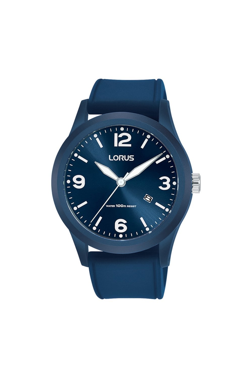 Lorus Gents Silicone Strap Watch RH953LX9