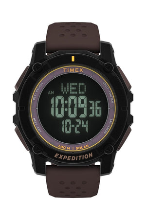 Timex Expedition Ridge Solar 49mm Silicone Strap Watch TW4B33800