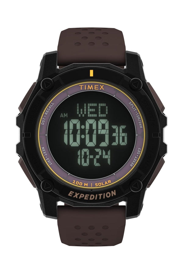 Timex Expedition Ridge Solar 49mm Silicone Strap Watch TW4B33800