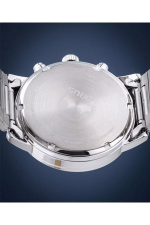 Lorus Gents Grey 42mm Stainless Steel Chronograph Watch RW415AX9