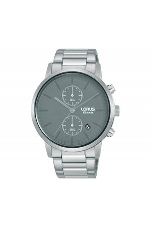 Lorus Gents Grey 42mm Stainless Steel Chronograph Watch RW415AX9