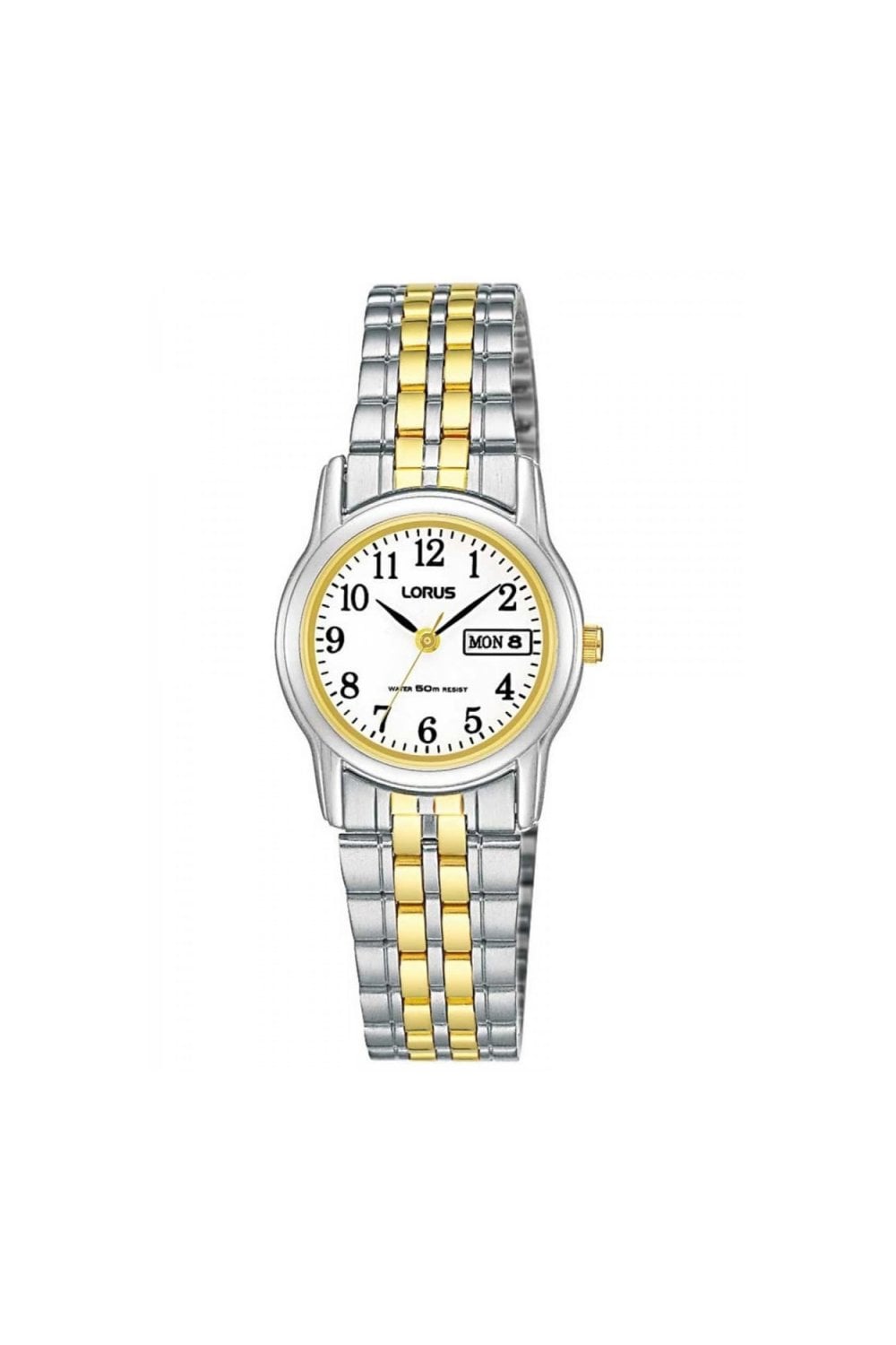 Lorus Ladies Two Tone Bracelet Watch RXU11AX9
