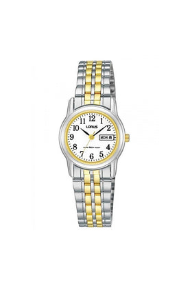 Lorus Ladies Two Tone Bracelet Watch RXU11AX9