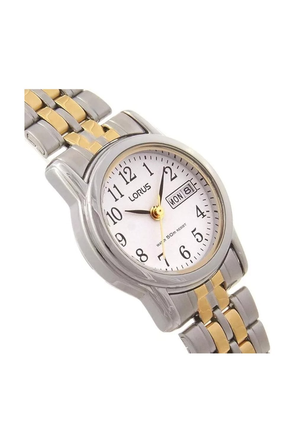 Lorus Ladies Two Tone Bracelet Watch RXU11AX9