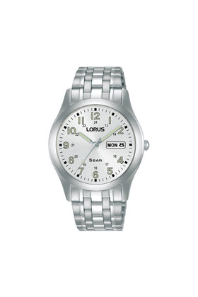 Lorus Gents Stainless Steel Bracelet 38mm 5ATM Watch RXN75DX5