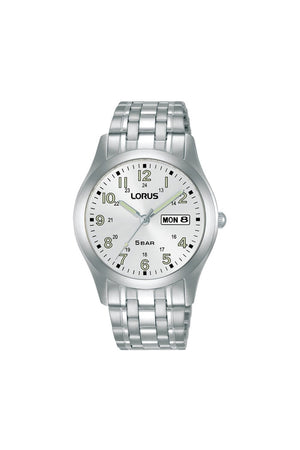 Lorus Gents Stainless Steel Bracelet 38mm 5ATM Watch RXN75DX5