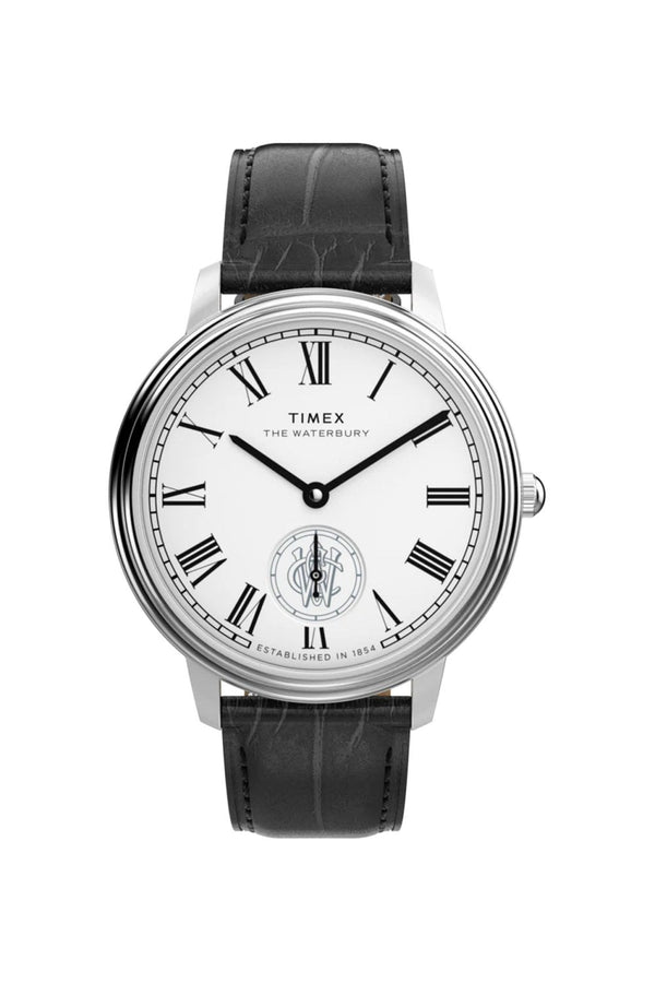 Timex Metropolitan Sub-Second 39mm Leather Strap Watch TW2Y23100