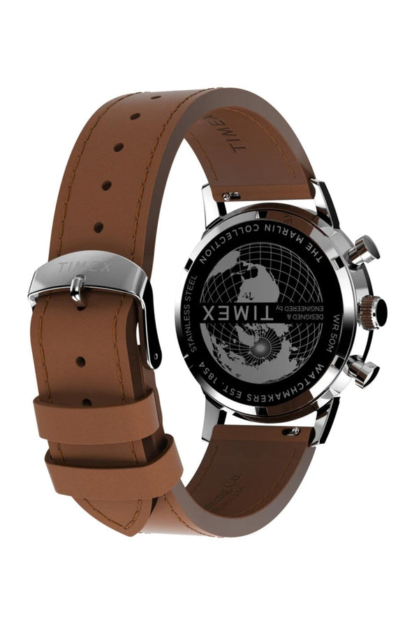 Timex Marlin Chronograph Tachymeter 40mm Watch TW2W10100