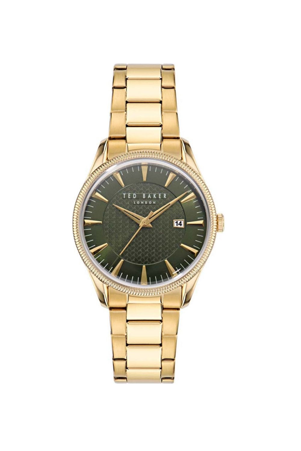 Ted Baker Leytonn Gents 40mm 5ATM Green Dial Watch BKPLTS403