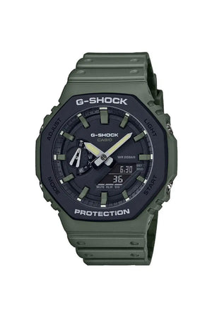 Casio Mens G-Shock Resin Strap Watch GA-2110SU-3AER