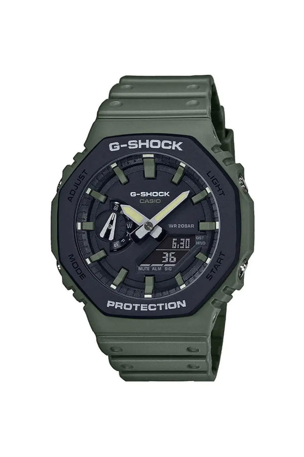 Casio Mens G-Shock Resin Strap Watch GA-2110SU-3AER