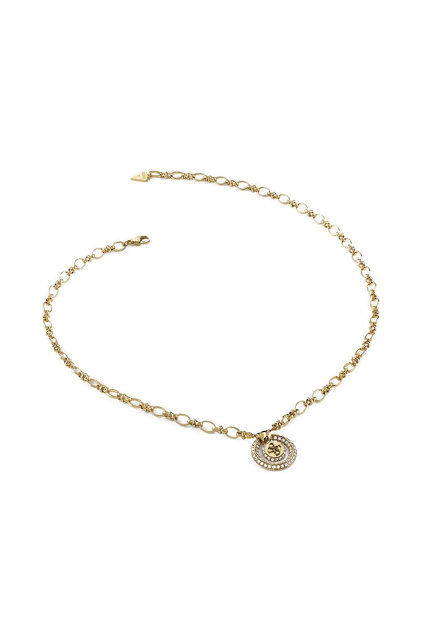 Guess Ladies Knot You Necklace UBN04052RGWH