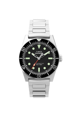 Timex Deepwater Reef 200 41mm Stainless Steel Bracelet Watch TW2W95200