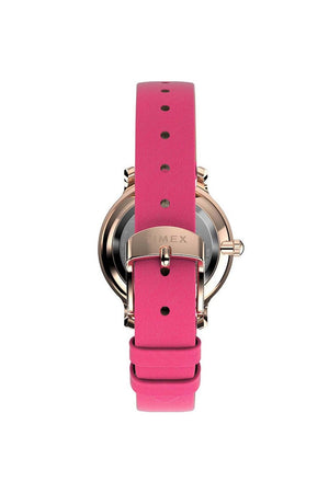 Timex Ladies Transcend Leather Strap 31mm 3ATM Watch TW2W54700