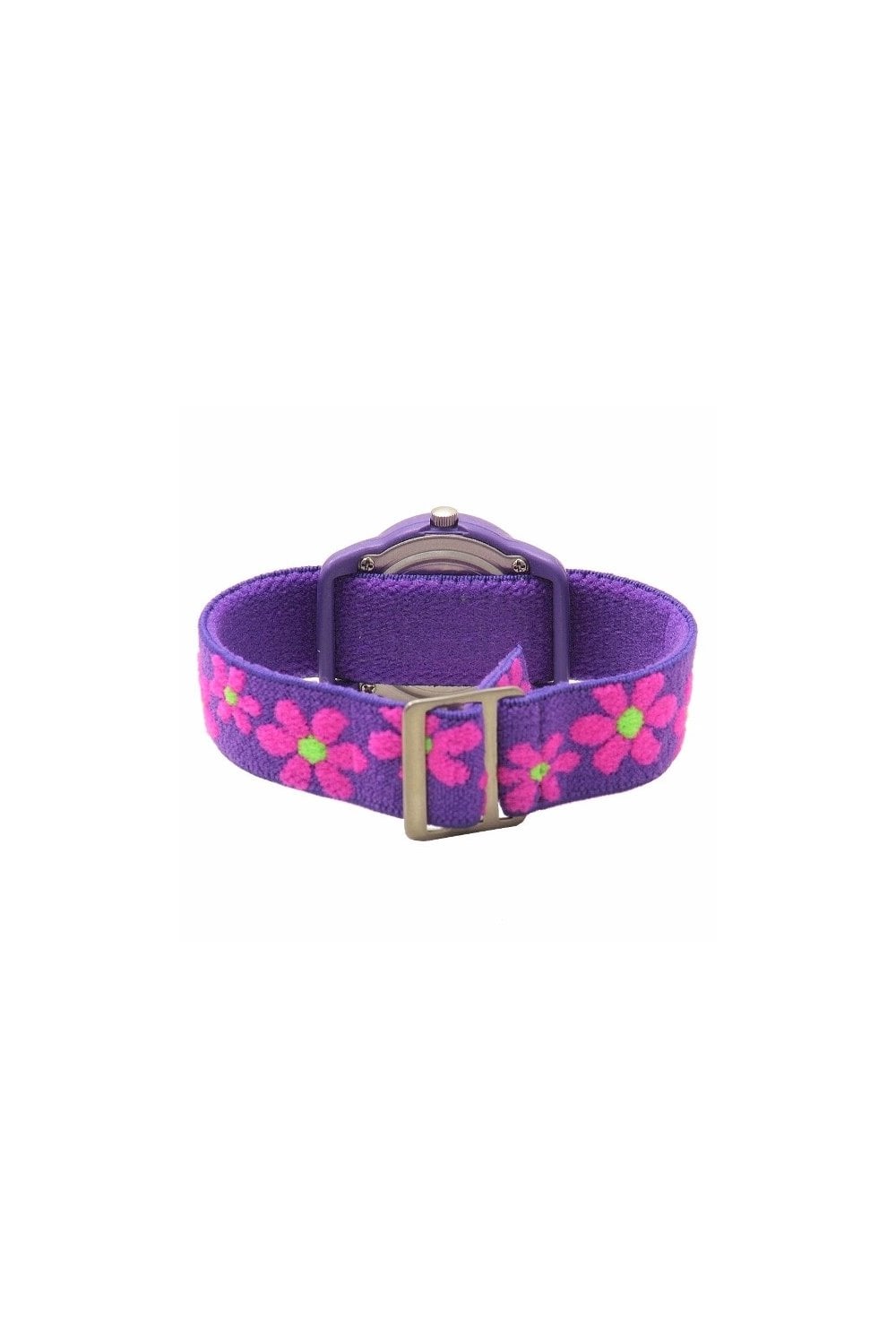 Timex Time Machines 29mm Purple Floral Elastic Watch T89022
