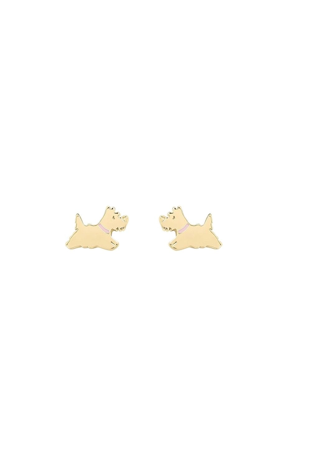 Radley Blair 18ct Gold Plated Scottie Dog Stud Earrings RYJ1336S