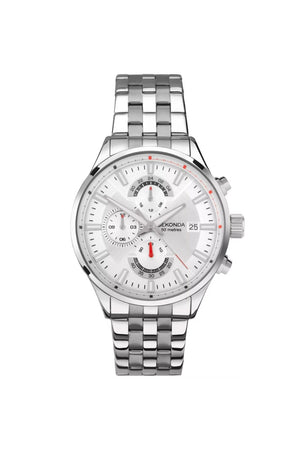 Sekonda Gents Bracelet Chronograph 44mm 5ATM Watch 30109