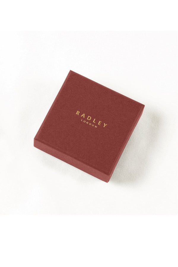 Radley Ladies 18ct Rose Gold Plated Diamond Disc Earrings RYJ1300