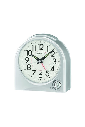 Seiko Bedside Alarm Clock with Light 12cm QHE204S