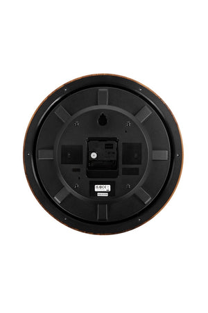 Seiko Timeless Dark Brown 32cm Wall Clock QHA014B